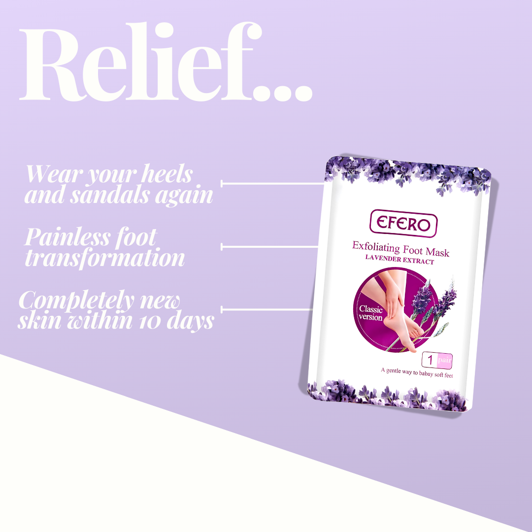 Efero Revive™ - Korean Exfoliating Foot Mask