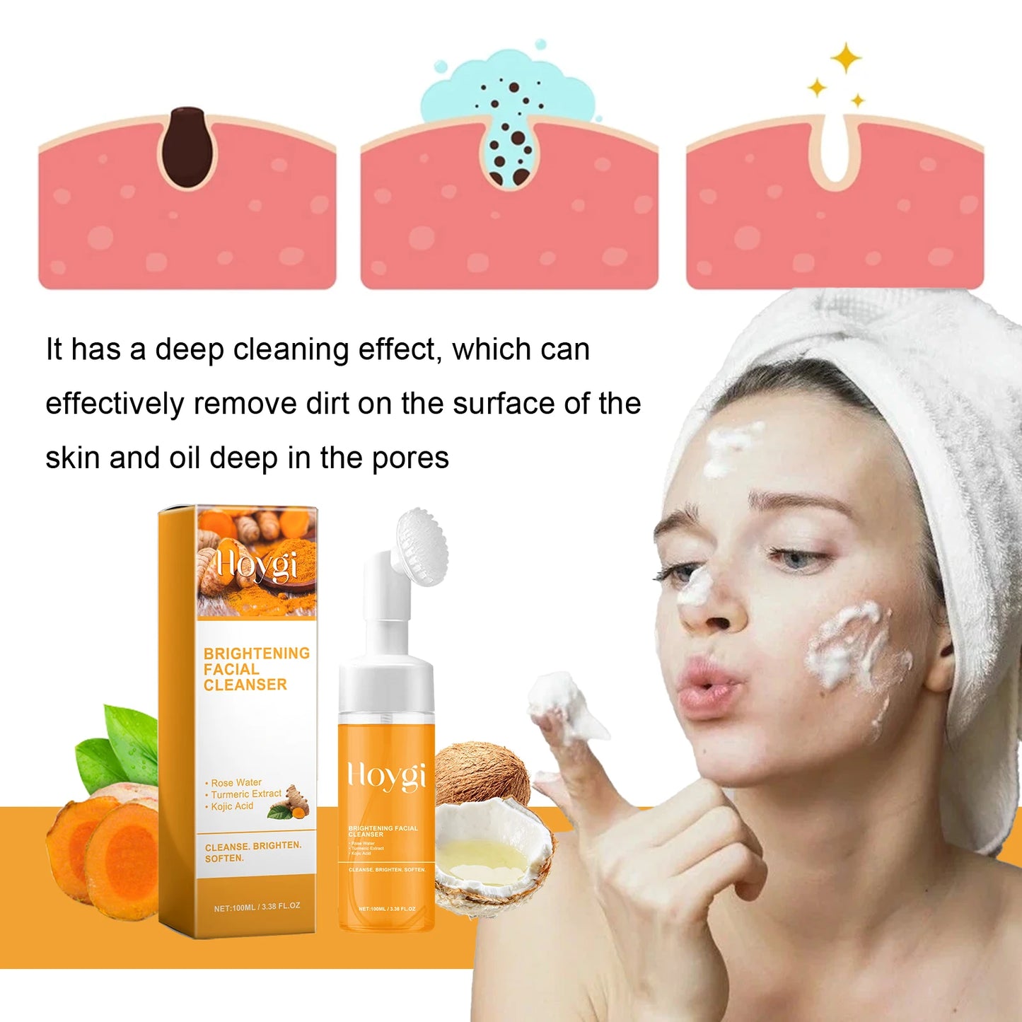 Pure Eraser™ Brightening Turmeric Cleanser